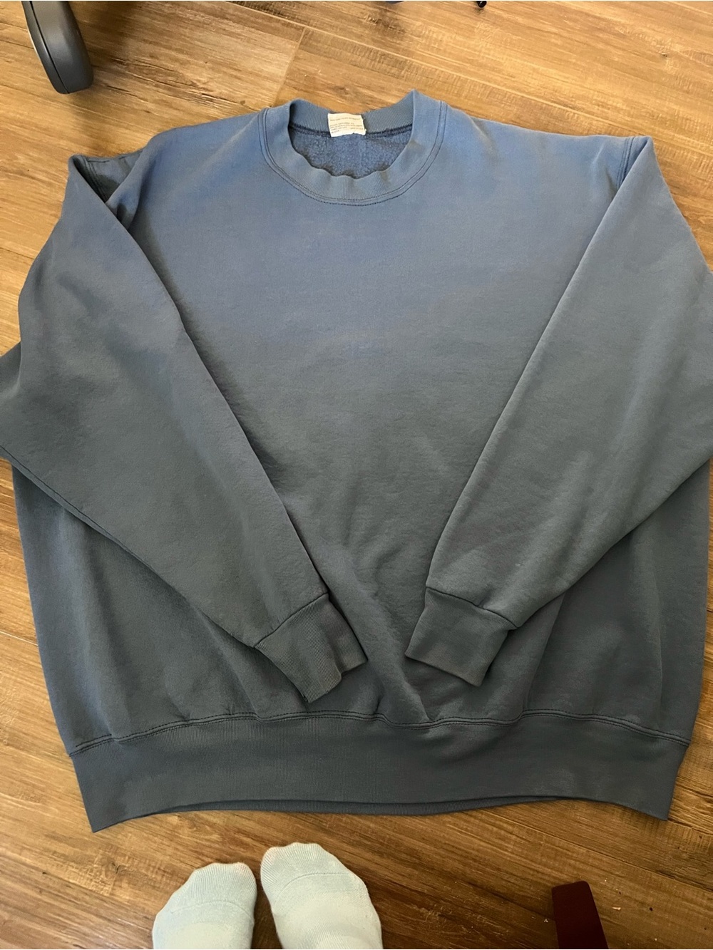 Prospirit Men's Crewneck Sweatshirt - Slate Blue